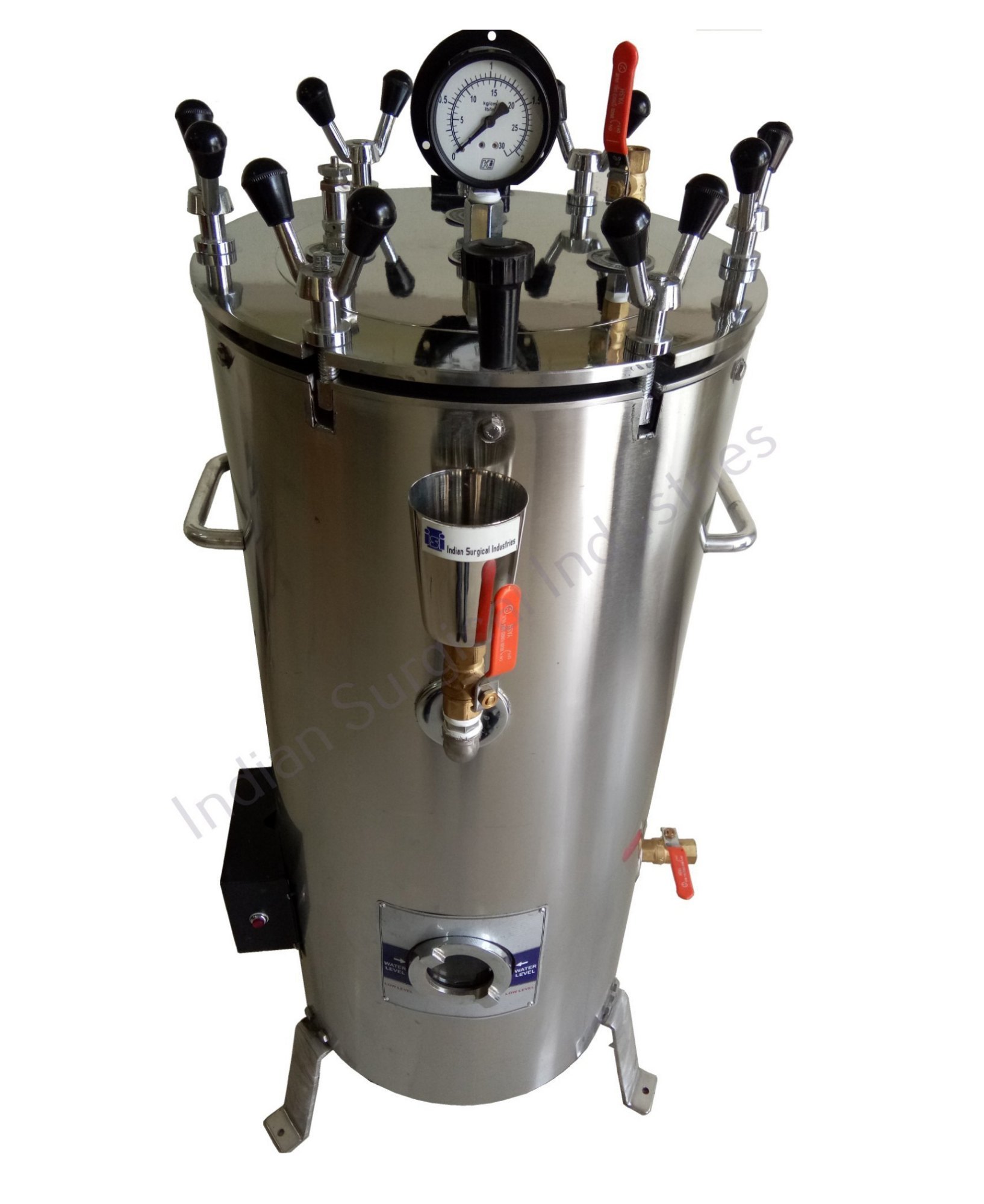 Triple Wall Wing Nut Vertical Autoclave