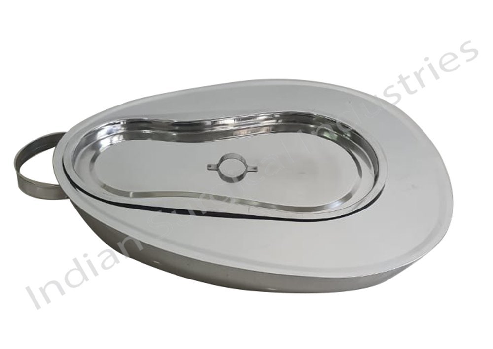 Stainless Steel Female Bedpan