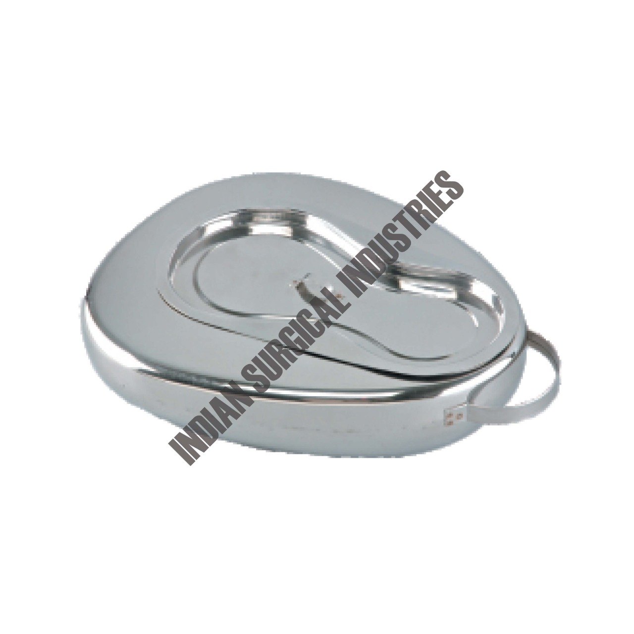 Stainless Steel Bedpan Female Seamless Weld With & Without Cover