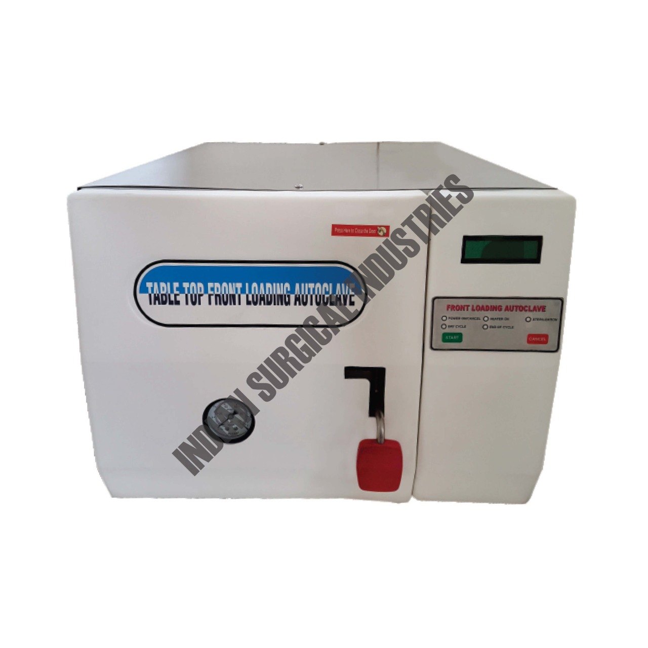 Table Top Autoclave Front Loading (B Class with Vacuum and Dry)