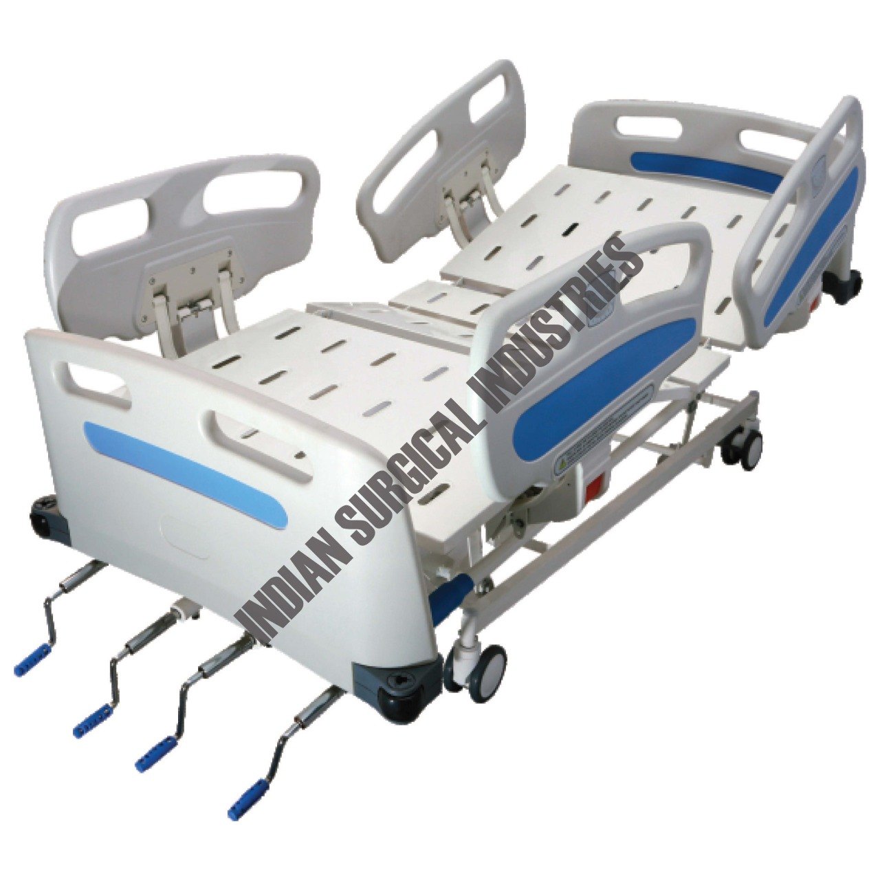 ICU Bed Mechanical With ABS Panels And ABS Rails