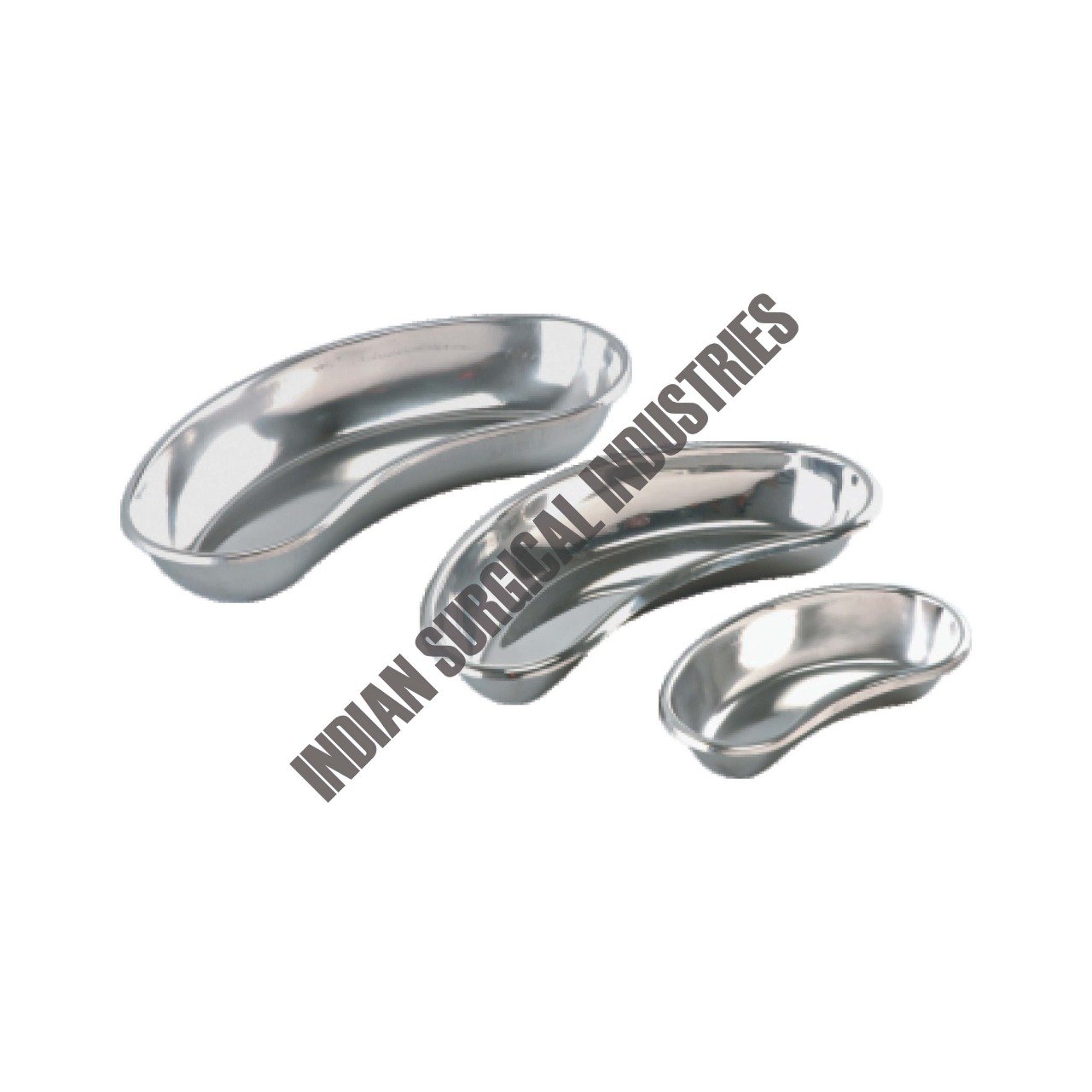Stainless Steel Kidney Tray Without Cover & With Cover