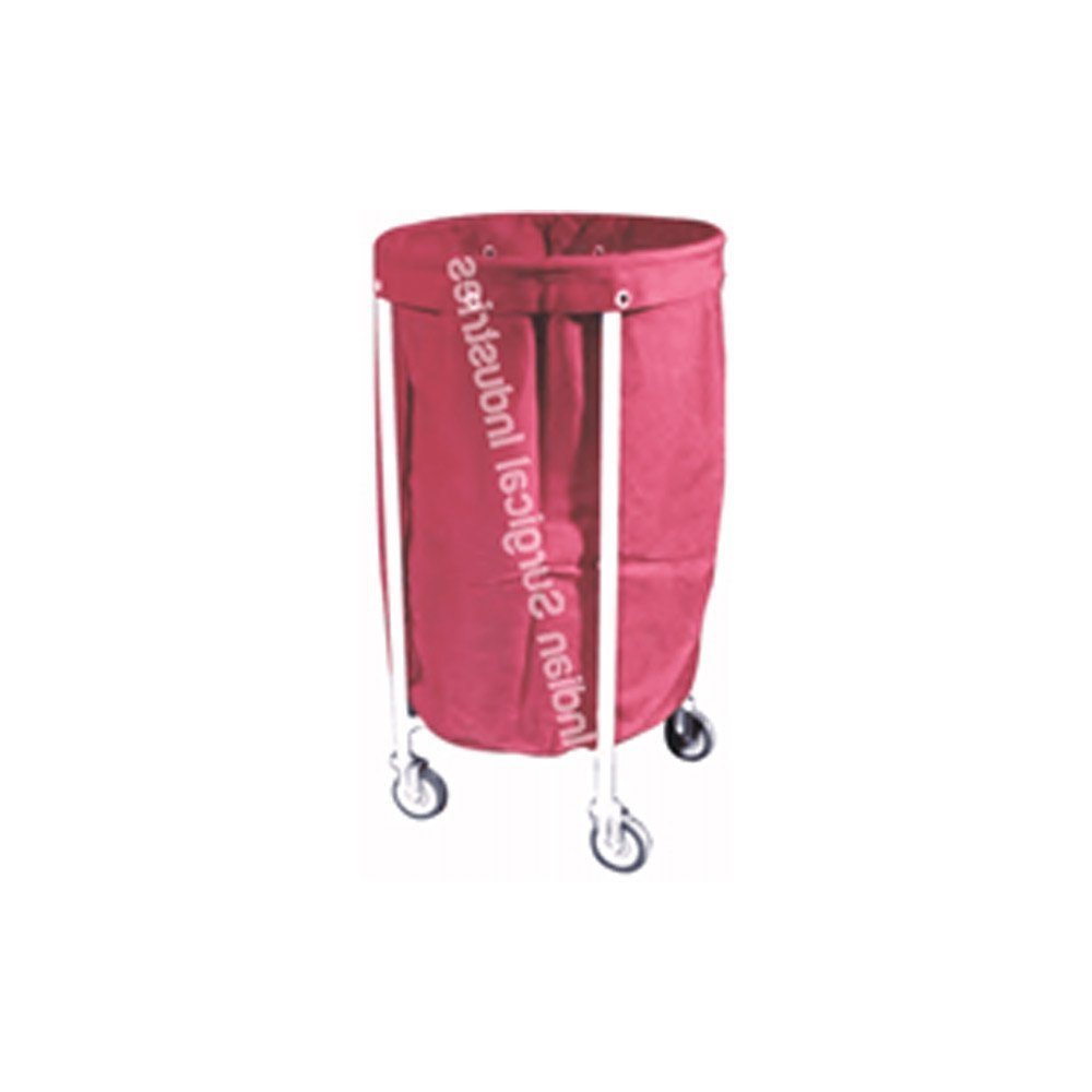 Solid Linen Trolley with Canvas Bag