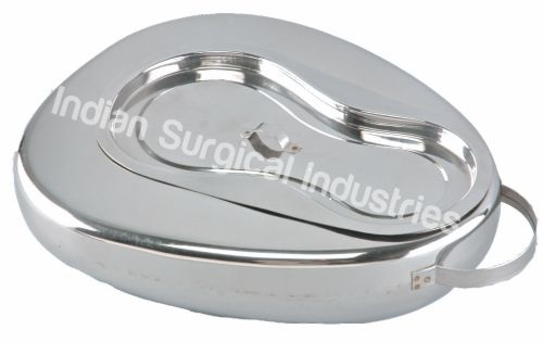 Bed Pan Female Seamless welded with cover thumbnail 3