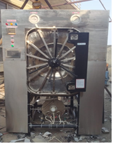 Autoclave Horizontal Rectangular, Triple Wall ,Fully Automatic with PLC, HMI , Printer with Pre & Post Vacuum & Water Feed Pump. thumbnail 8