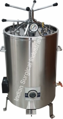 Autoclave Vertical Double wall SS Radial Locking thumbnail 4